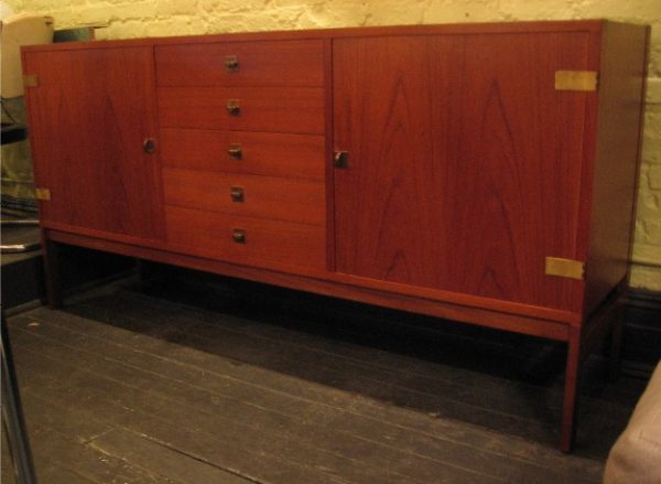 1960's Teak Danish Credenza by France & Sons