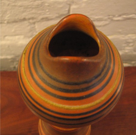 Alvino Bagni Tapered Bulbous Lip Vase for Raymor