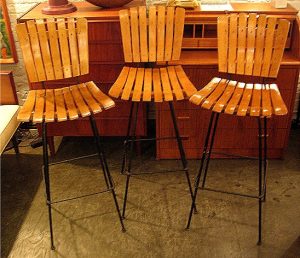 Arthur Umanoff Swivel Seat Barstools for Raymor