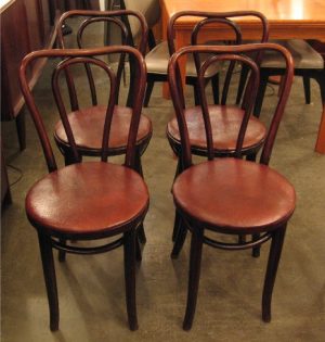 Bentwood Cafe Chairs from Czechoslovakia