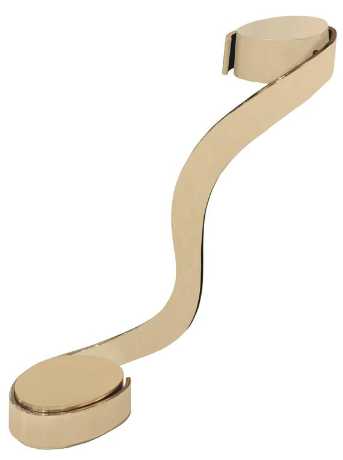 Brass Snake Lamp by Georgine Aasen