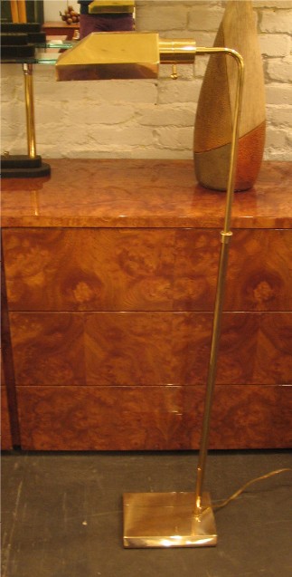 Adjustable Brass Floor Lamp by Chapman