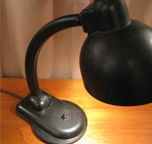 1930s Bahaus Bakelite Lamp from Germany