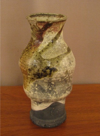 Studio Pottery Vase by Brown