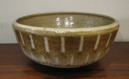 Studio Pottery Stoneware Serving Bowl