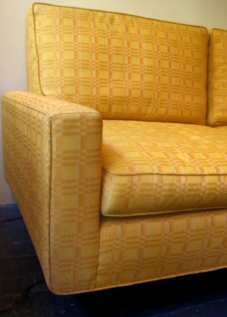 Florence Knoll 3 Seat Sofa in Original Knoll Fabric