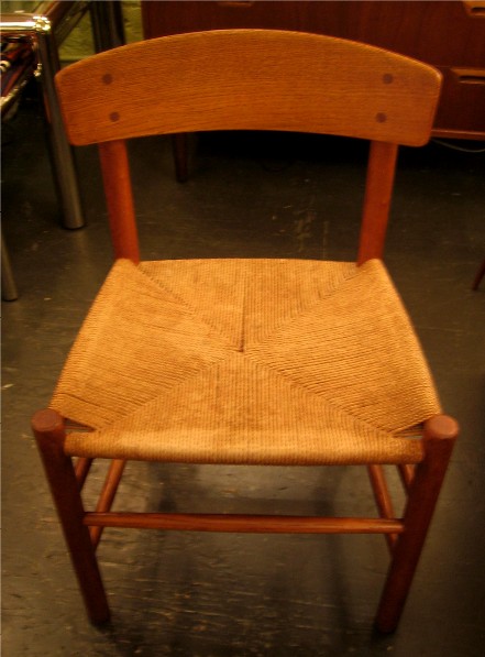 Set of Three Borge Mogensen J39 Chairs