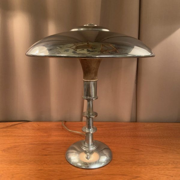Machine Age Chrome Table Lamp