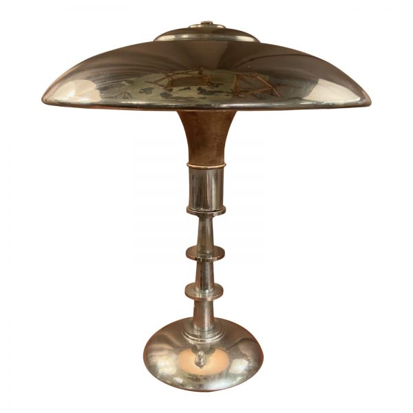 Machine Age Chrome Table Lamp
