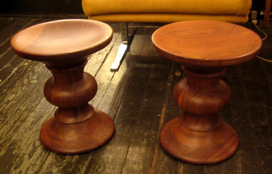 Pair of Eames Time Life Stools