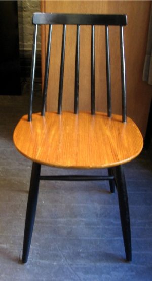 Set of Five Ilmari Tapiovaara Fanett Chairs