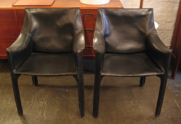 Mario Bellini CAB Armchairs by Cassina