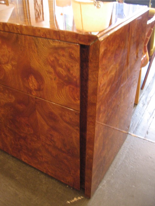 Burl Wood Dresser by Paul Mayen for Intrex