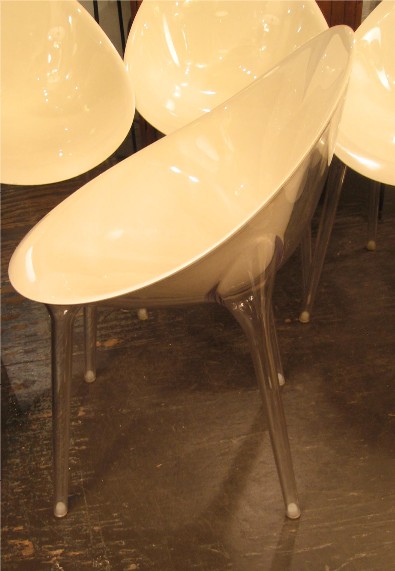 Mr. Impossible Chairs by Phillipe Starck for Kartell