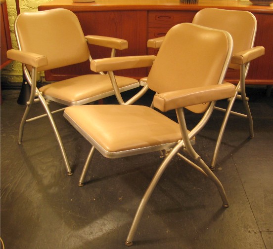 Warren McArthur Folding Aluminum Chairs