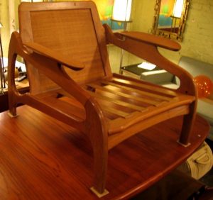 Plank-Arm Club Chair by Adrian Pearsall