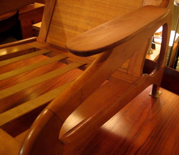 Plank-Arm Club Chair by Adrian Pearsall