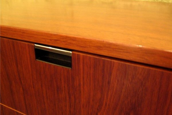 Florence Knoll Walnut Credenza