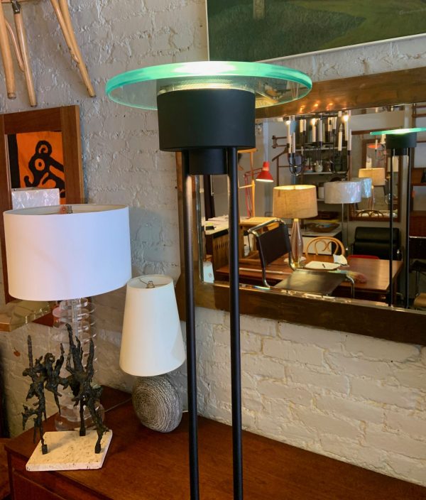 Memphis Style Torchiere Lamp from the 1980s