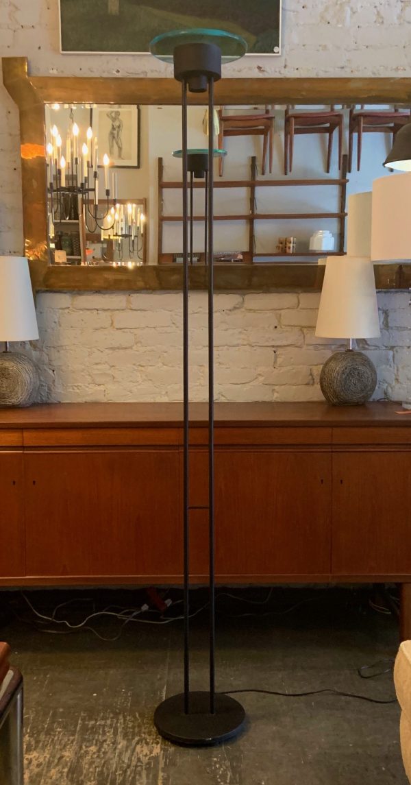 Memphis Style Torchiere Lamp from the 1980s