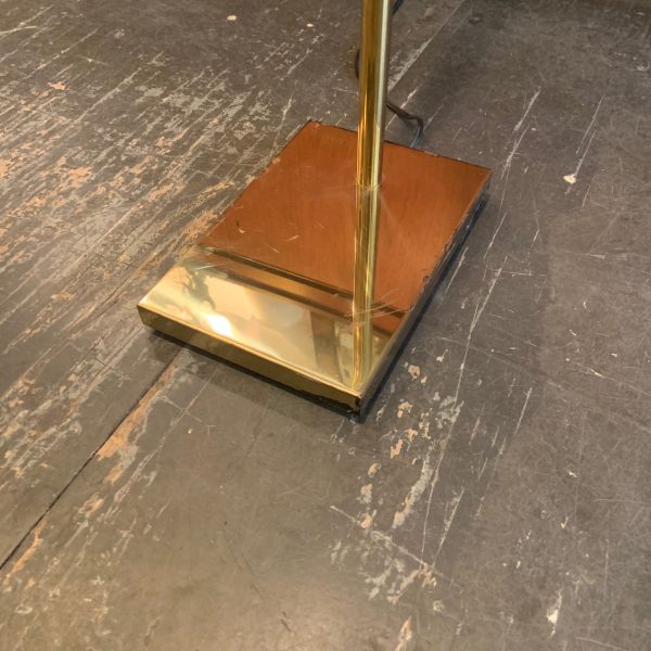 Koch & Lowy Articulating Brass Floor Lamp