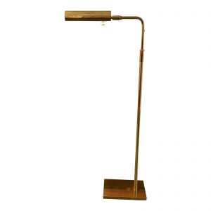 Koch & Lowy Articulating Brass Floor Lamp