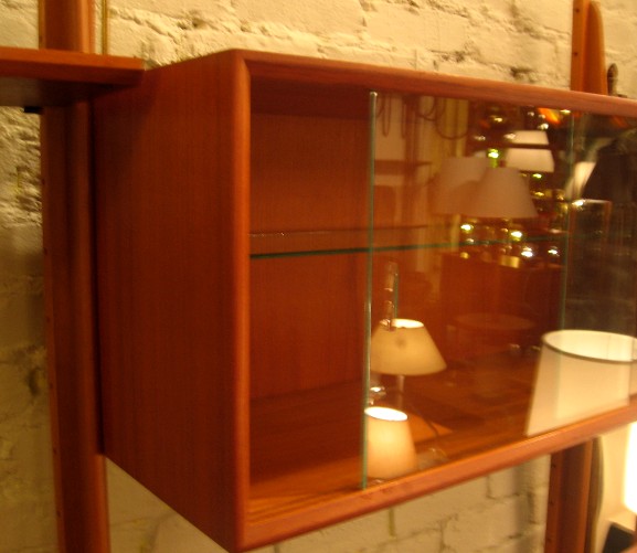 Freestanding Teak Wall Unit from Norway