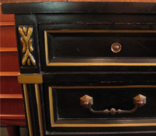 Hollywood Regency Style Console Cabinet