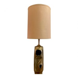 Amorphic Laurel Table Lamp With Chromatic Inlays