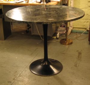 36" Marble Top Tulip Table
