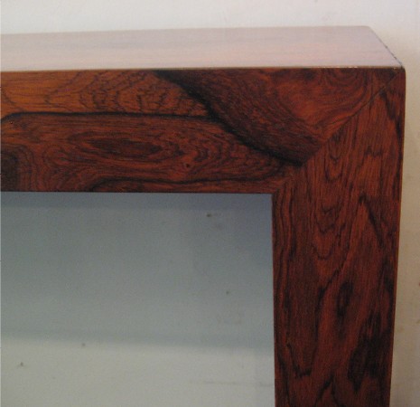 Brazilian Rosewood Parsons Style Console Table