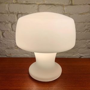 Blown Glass Mushroom Lamp By Laurel Lamp