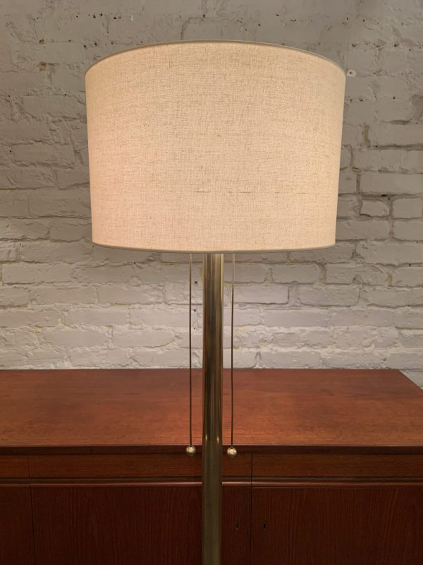 Brass Floor Lamp from the 1950s