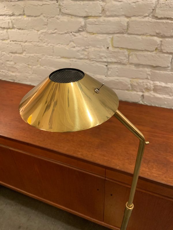 Koch and Lowy Telescoping Brass Floor Lamp