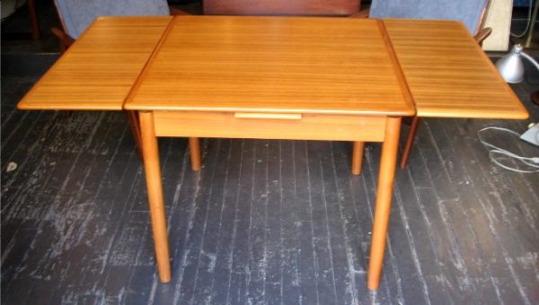 Small Teak Extension Table