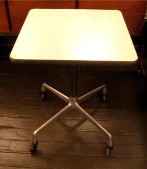 Eames Aluminum Group Typing Table