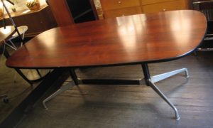 Eames Aluminum Group Rosewood Dining Table