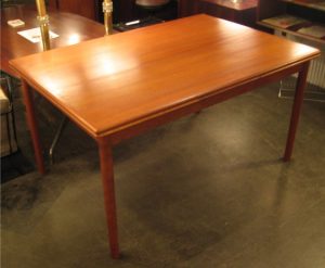 Teak Draw Leaf Extension Table from Denmark