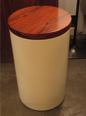 Cylinder Side Table by Paul Mayen