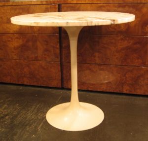 Burke Occasional Tulip Table with Marble Top