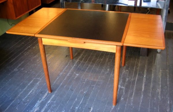 Teak Extension Game/Dining Table & Chairs