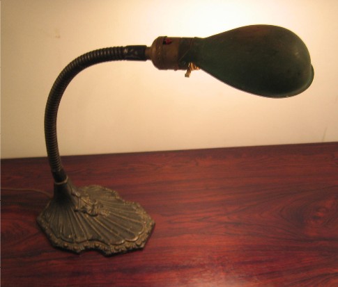 1940s Gooseneck Work Lamp
