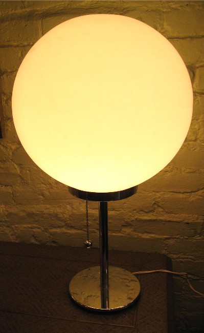 1970s French Ball Lamp