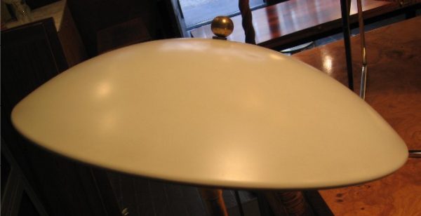 Articulating Saucer Floor Lamp Attr. Gerald Thuston