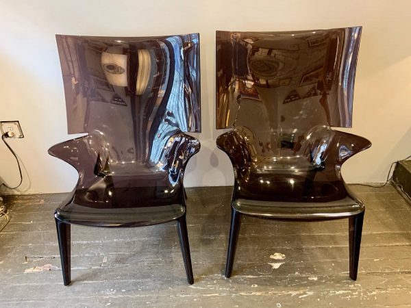 Philippe Starck Uncle Jim Wing Back Chairs for Kartell