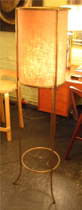 Brass Floor Lamp by Gibbings for Hansen