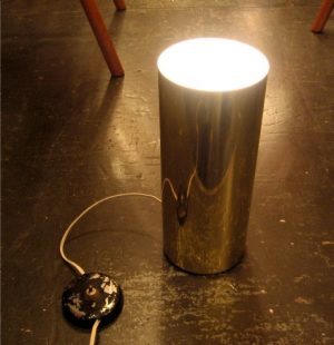 Cylindrical Occasional Floor Lamp