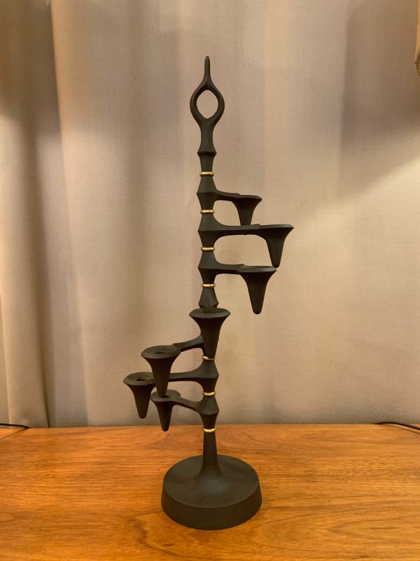Spiral Iron Candle Holder by Jens Quistgaard for Dansk