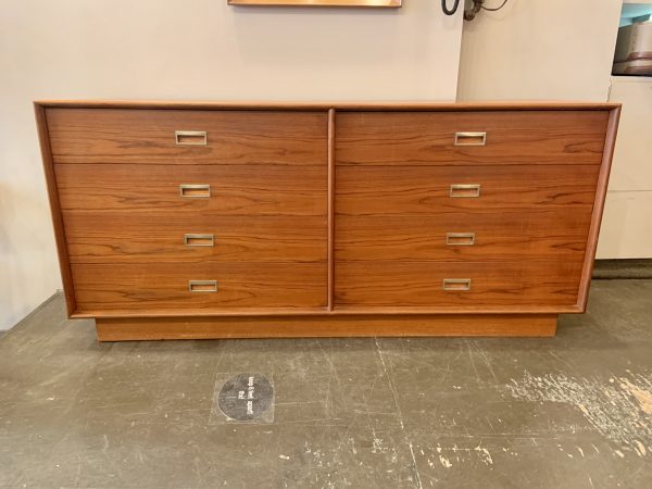 1970s Danish Modern Teak Double Dresser