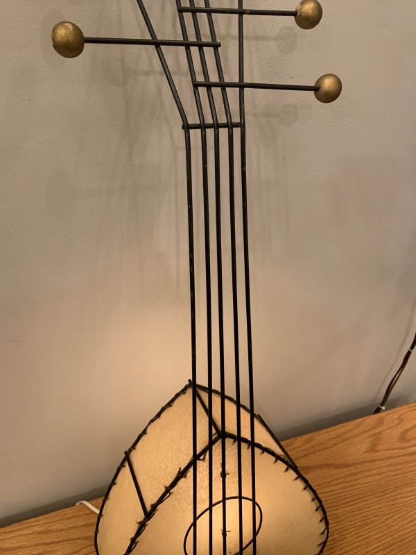 Mandolin/Guitar Lamp by Frederick Weinberg